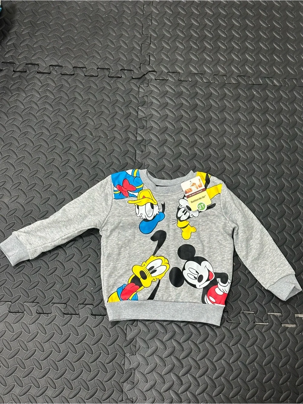 Kids Grey Mickey & Friends Graphic Sweatshirt